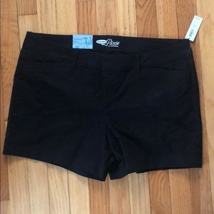 NWT Black OLD NAVY pixie shorts